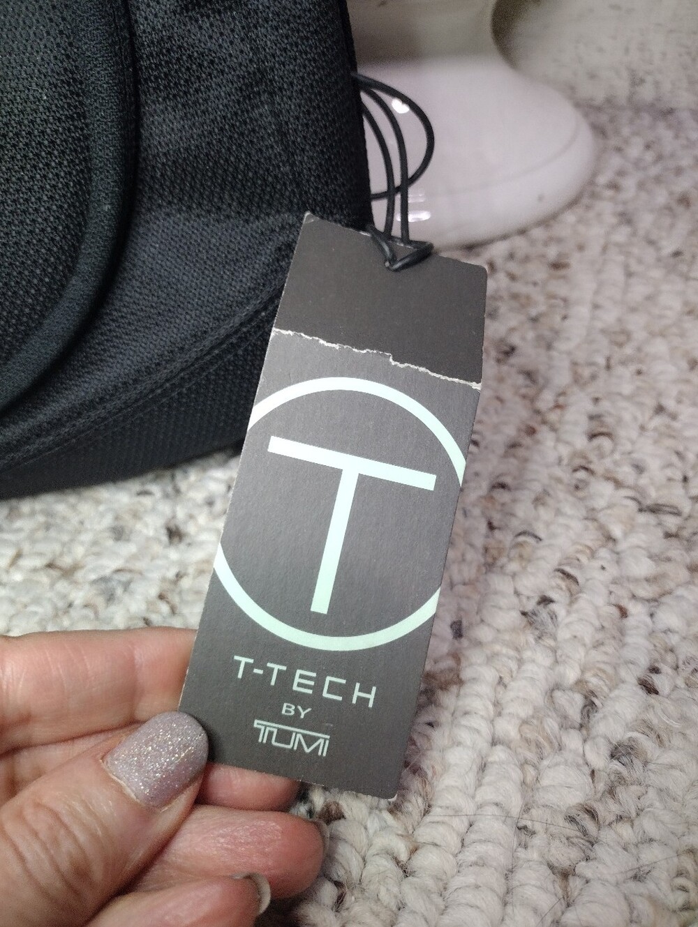 T-Tech By Tumi Men's Black Mercer Travel Kit - Picture 4 of 10